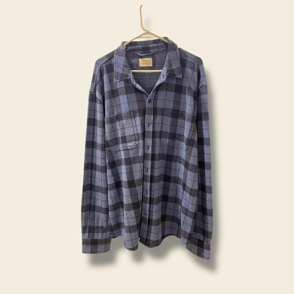 mutual weave Other - Men's Blue Plaid Shirt